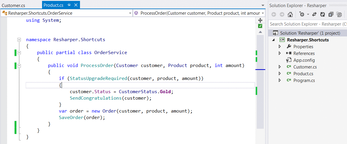 Locate file in Solution Explorer