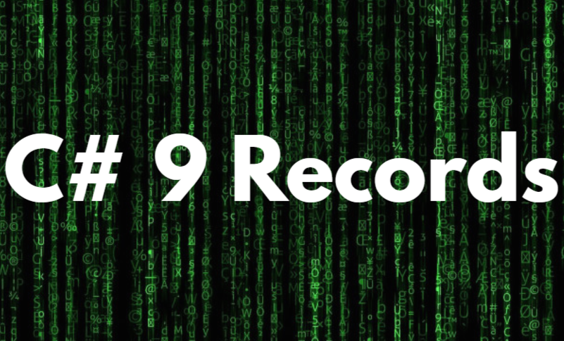 C# 9 Records as DDD Value Objects